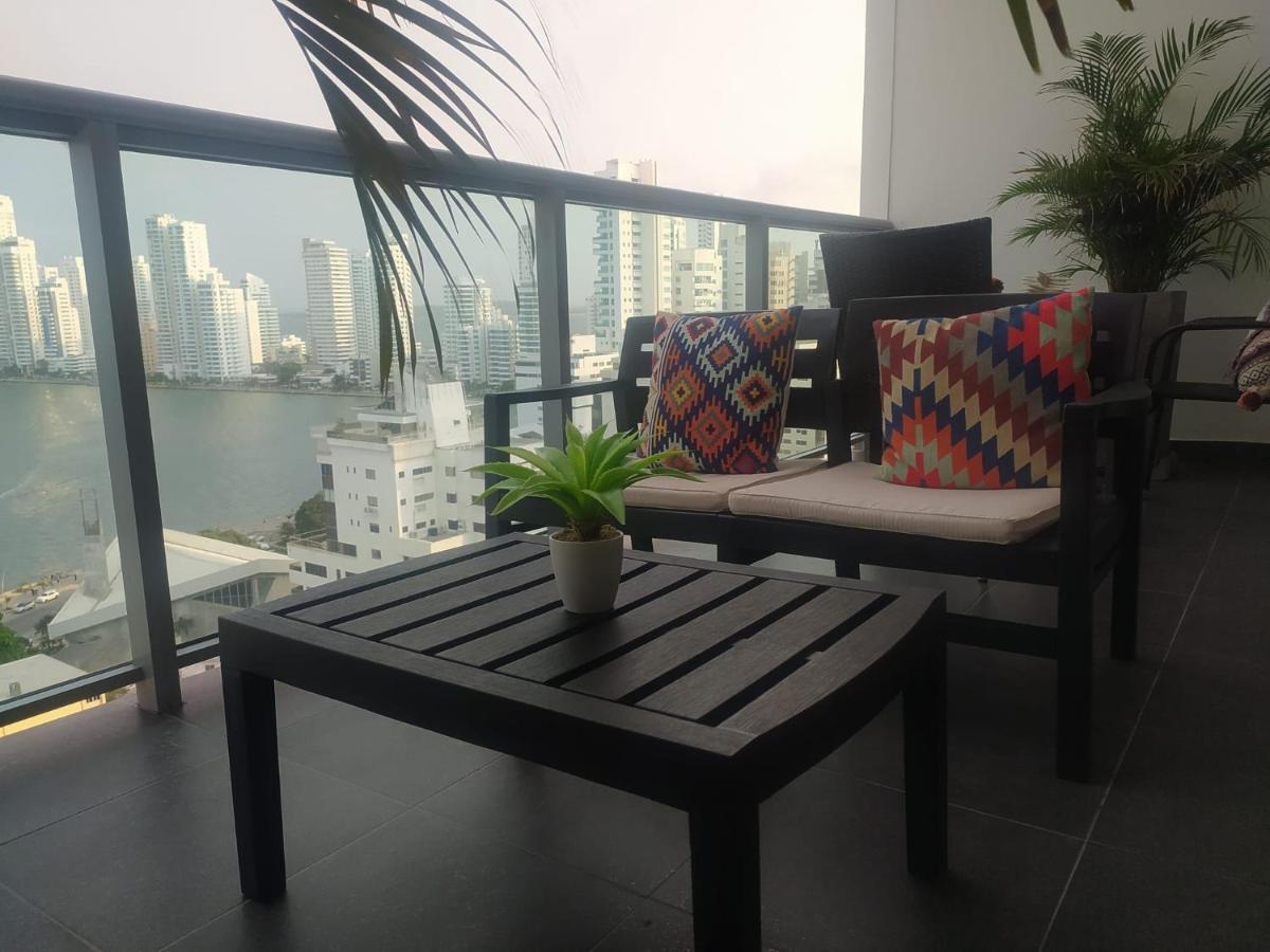 Lujoso Apartamento En Bocagrande Cartagena エクステリア 写真